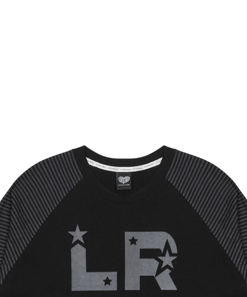 GT STAR LR TEE(BLACK)