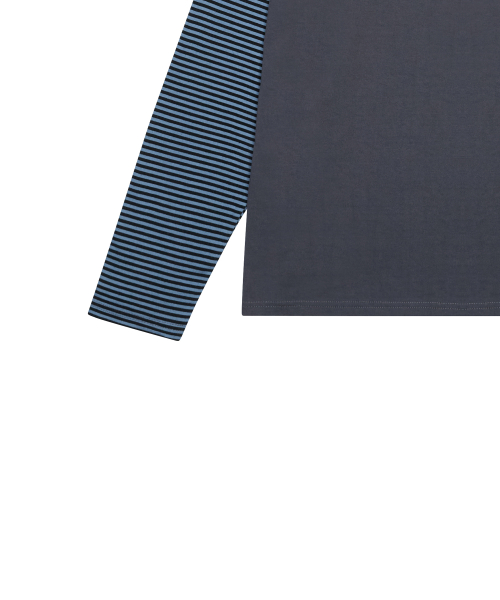 GT STAR LR TEE(CHARCOAL)