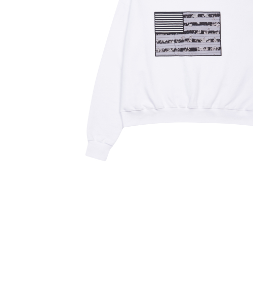 GT PATCH SWEATSHIRT(WHITE)
