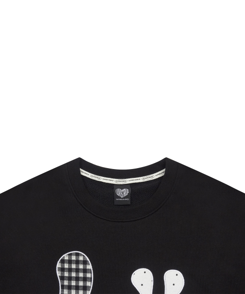 GT LVTR PATCH SWEATSHIRT(BLACK)