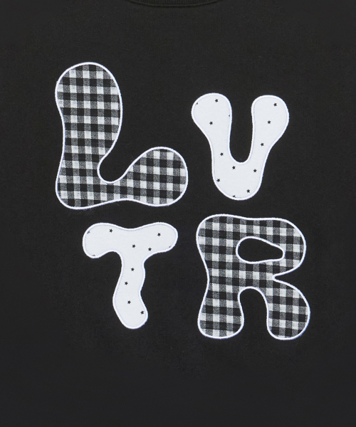 GT LVTR PATCH SWEATSHIRT(BLACK)