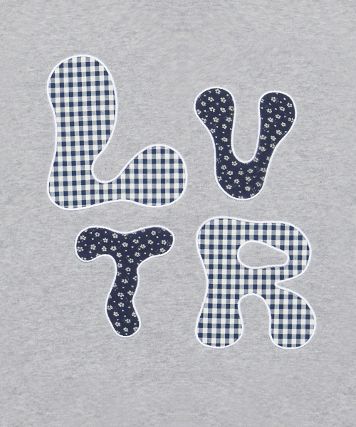 GT LVTR PATCH SWEATSHIRT(GRAY)