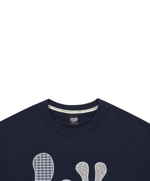 GT LVTR PATCH SWEATSHIRT(NAVY)