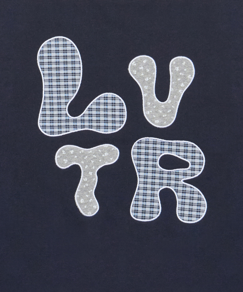 GT LVTR PATCH SWEATSHIRT(NAVY)