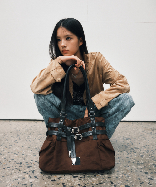 Nexie 넥시_ Suede Dark Brown