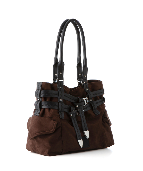 Nexie 넥시_ Suede Dark Brown