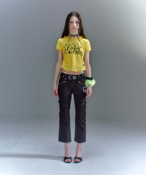 BONA STRAP ANKLE PANTS (3COLOR)