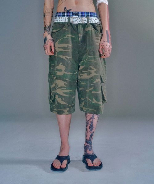 MOKSHA BERMUDA PANTS (4COLOR)