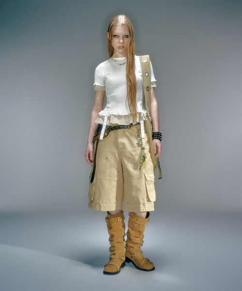 MOKSHA BERMUDA PANTS (4COLOR)