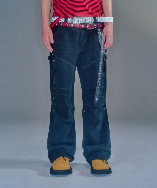PAUL BIKER WORK-PANTS (2COLOR)