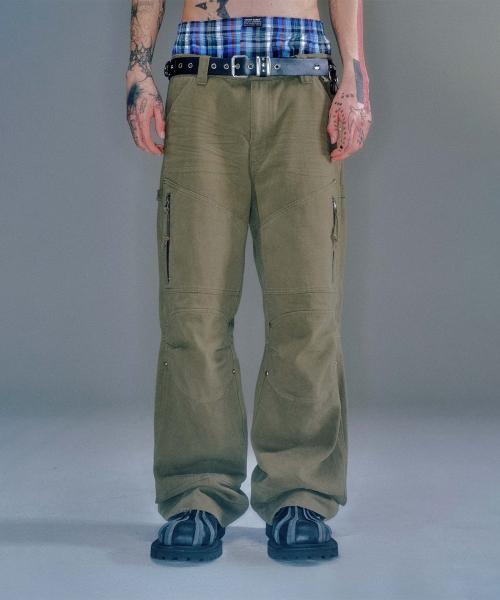 PAUL BIKER WORK-PANTS (2COLOR)