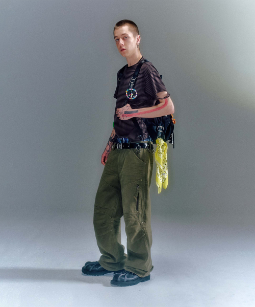 PAUL BIKER WORK-PANTS (2COLOR)