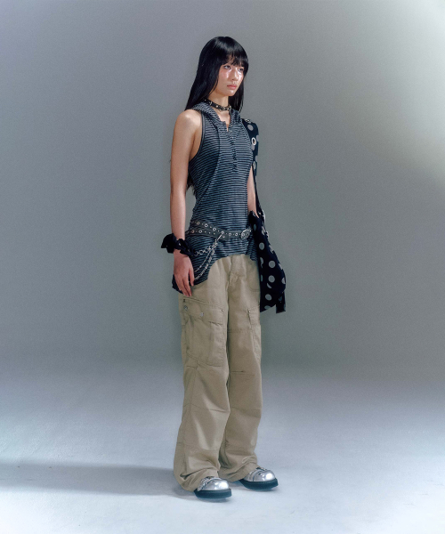 WAYEN MILITARY CARGO PANTS (BEIGE)