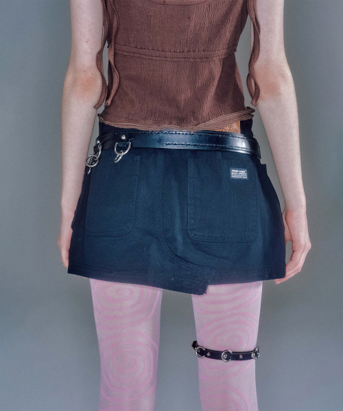 KATHY CARGO MINI SKIRT (2COLOR)