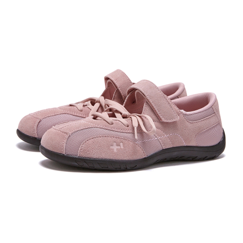 Romari Suede Lace-Up Sneakers Pink OZSQGA143P