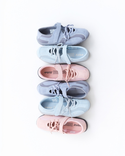 Romari Suede Lace-Up Sneakers Pink OZSQGA143P