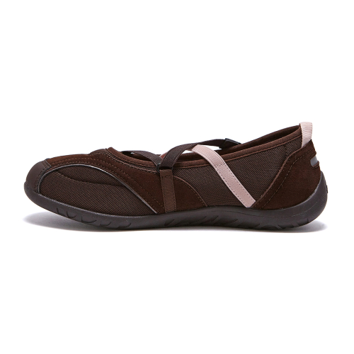 Romari Elastic Suede Sneakers Dark Brown OZSQGA158N