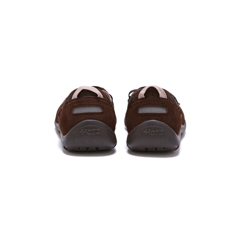Romari Elastic Suede Sneakers Dark Brown OZSQGA158N