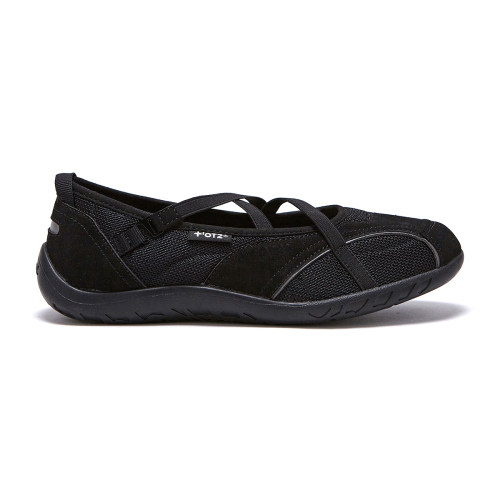 ROMARI Elastic Suede Sneakers Black OZSQGA158B