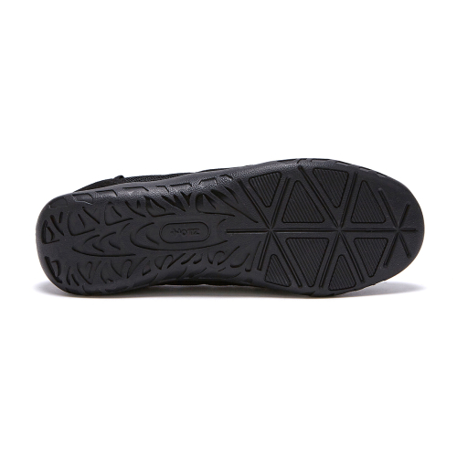 ROMARI Elastic Suede Sneakers Black OZSQGA158B
