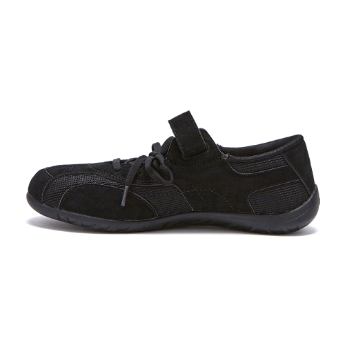 ROMARI Suede Lace-Up Sneakers Black OZSQGA390B