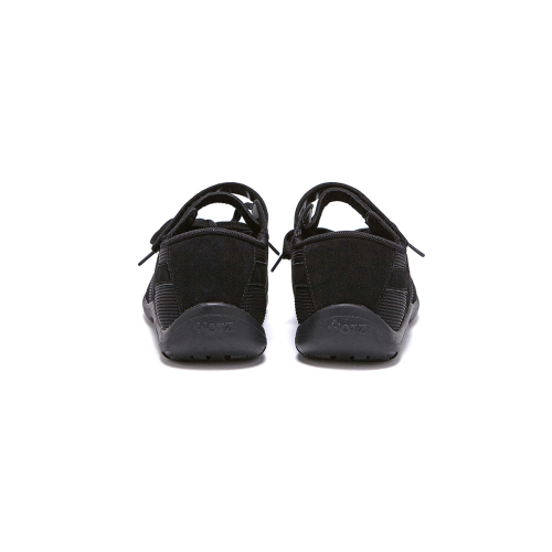 ROMARI Suede Lace-Up Sneakers Black OZSQGA390B