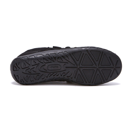 ROMARI Suede Lace-Up Sneakers Black OZSQGA390B