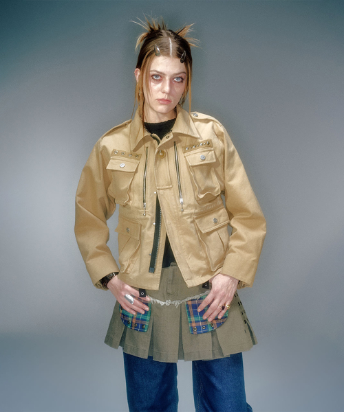 DALOT SAFARI JACKET (2COLOR)