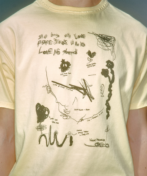EVAN ARTWORK T-SHIRT (3COLOR)