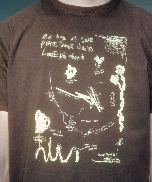 EVAN ARTWORK T-SHIRT (3COLOR)