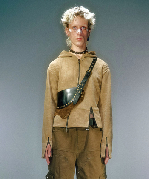 MORO RIBBED HOOD ZIP-UP (3COLOR)