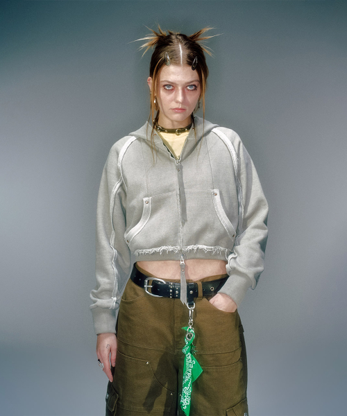 DIAS INSIDE-OUT HOOD ZIP-UP (3COLOR)