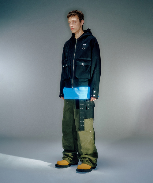 EILISH CARGO HOOD JACKET (2COLOR)