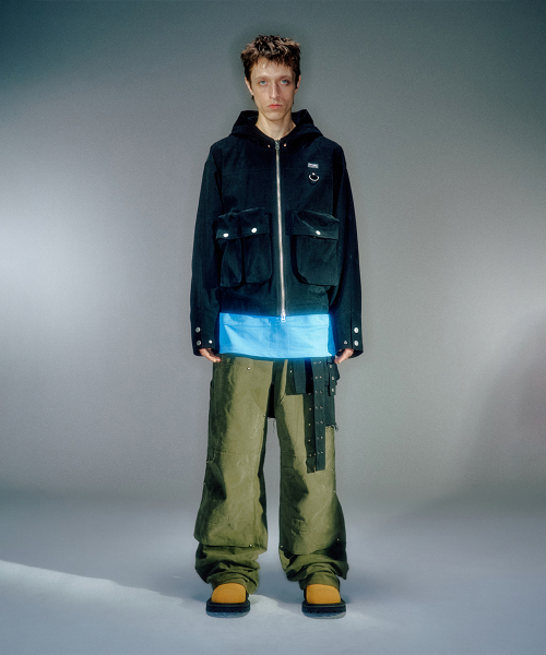 EILISH CARGO HOOD JACKET (2COLOR)
