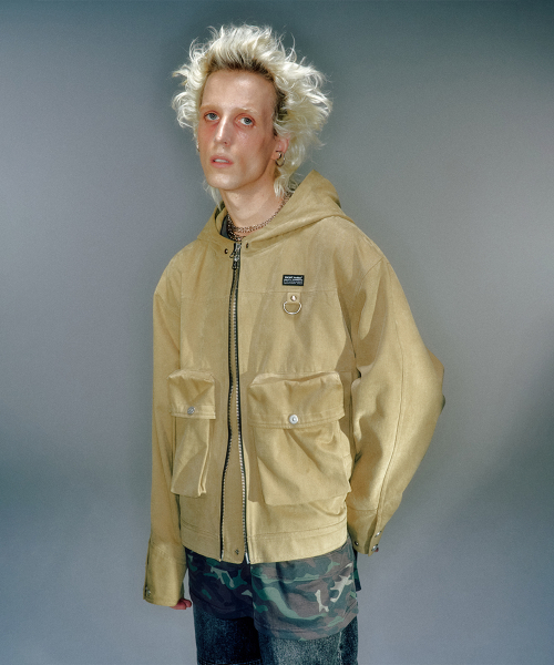 EILISH CARGO HOOD JACKET (2COLOR)