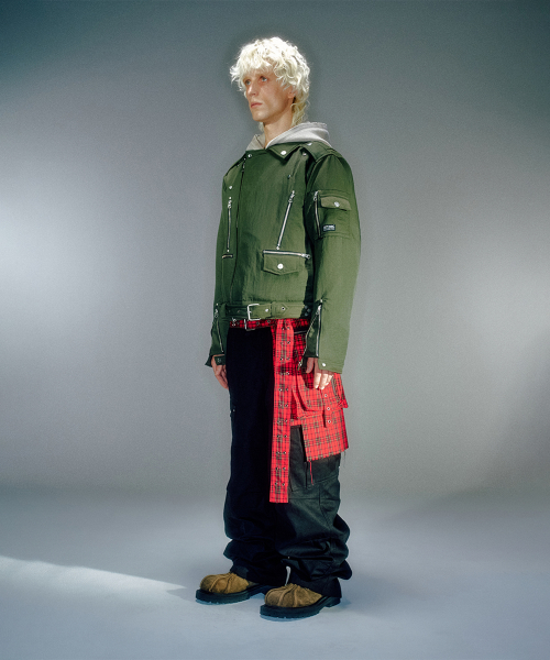 LUKE RIDER PADDED JACKET (2COLOR)