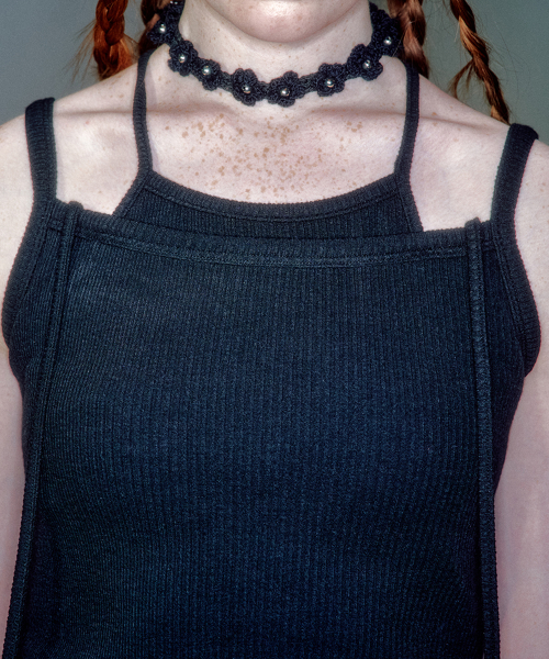 INES LAYERED SLEEVELESS TOP (3COLOR)
