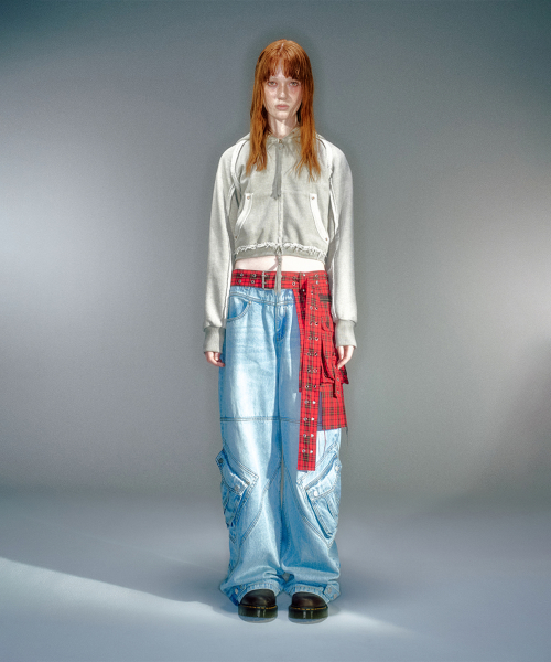 SCOPPER X-POCKET CARGO DENIM (2COLOR)