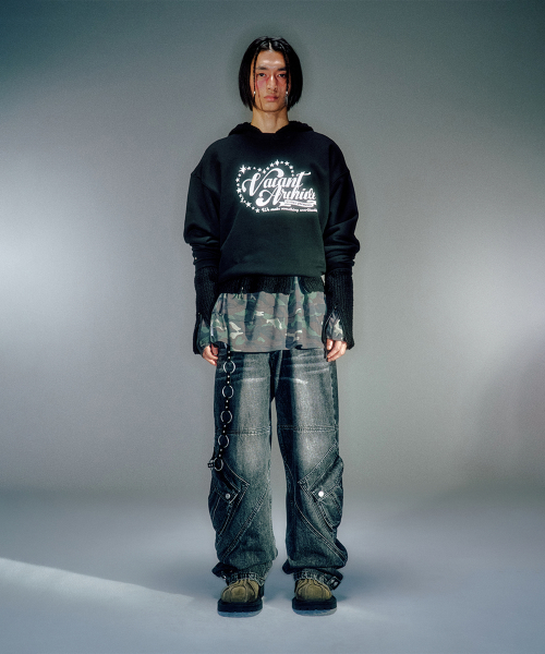 SCOPPER X-POCKET CARGO DENIM (2COLOR)