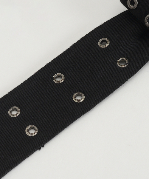 BAJESS LAYERED SKIRT BELT BLACK