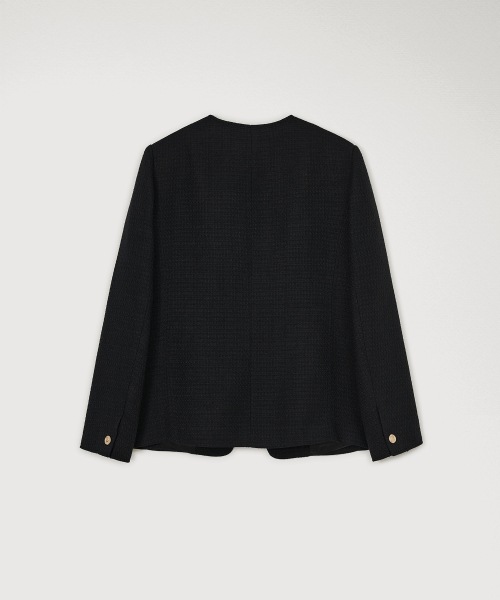 Come Tweed Jacket Black