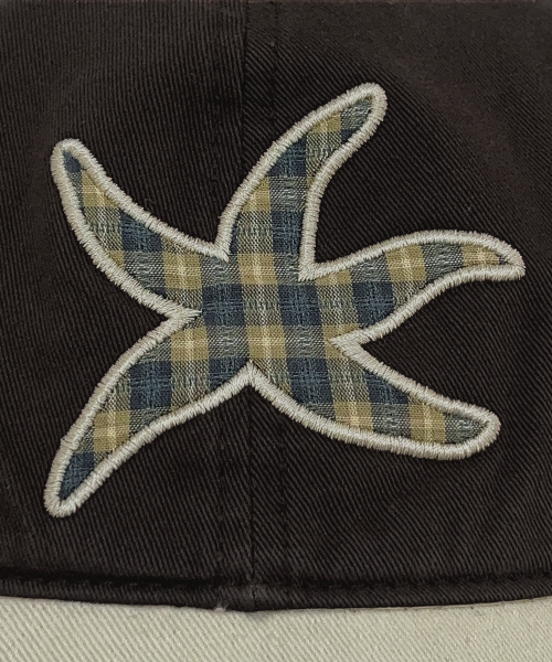 TCM logo patch cap (brown)