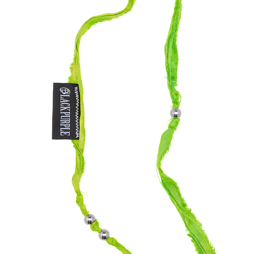 KNOTTY Tie Carabiner KeyringLime