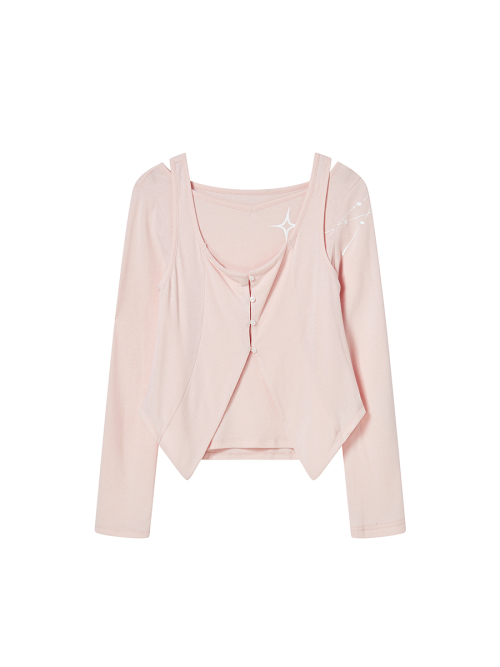 LAYERED L/S PINK