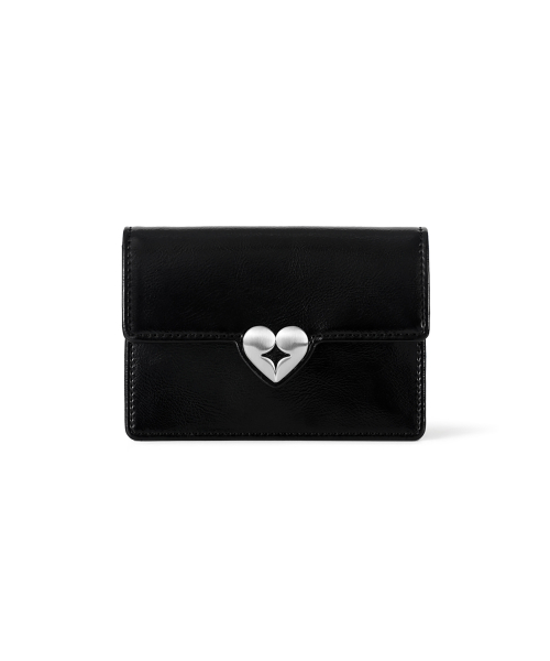 HEARTY NAME POCKET - BLACK