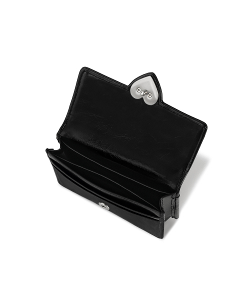 HEARTY NAME POCKET - BLACK