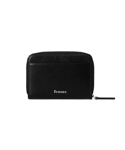 HEARTY ZIPPER POCKET - BLACK