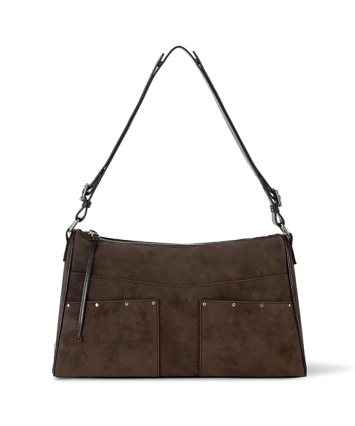 BASH BAG - SUEDE BROWN