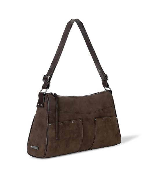 BASH BAG - SUEDE BROWN
