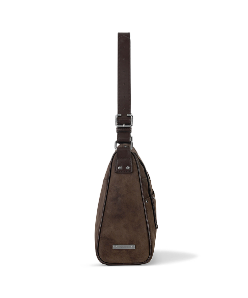 BASH BAG - SUEDE BROWN